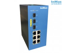 inmax金恒威P609A 6+3G口PoE工业以太网交换机